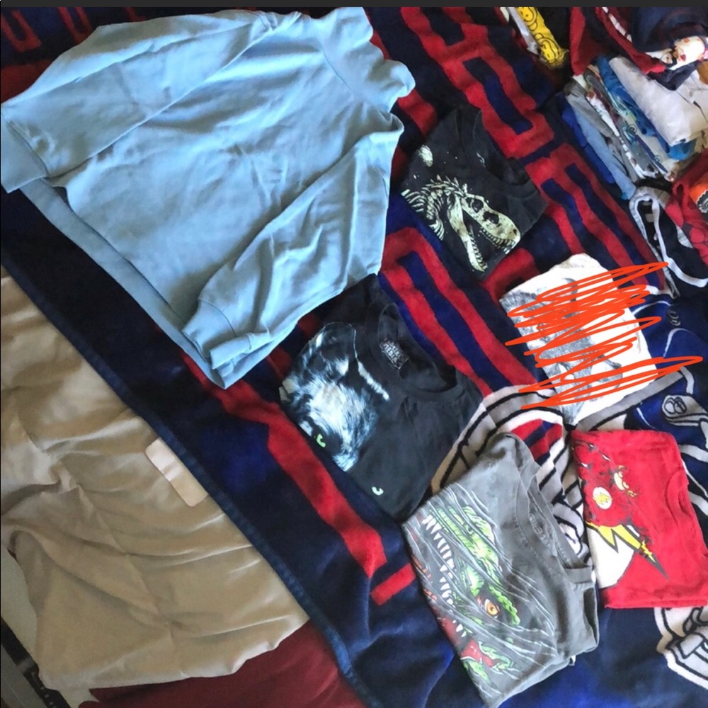 Boys 6/7 shirt lot